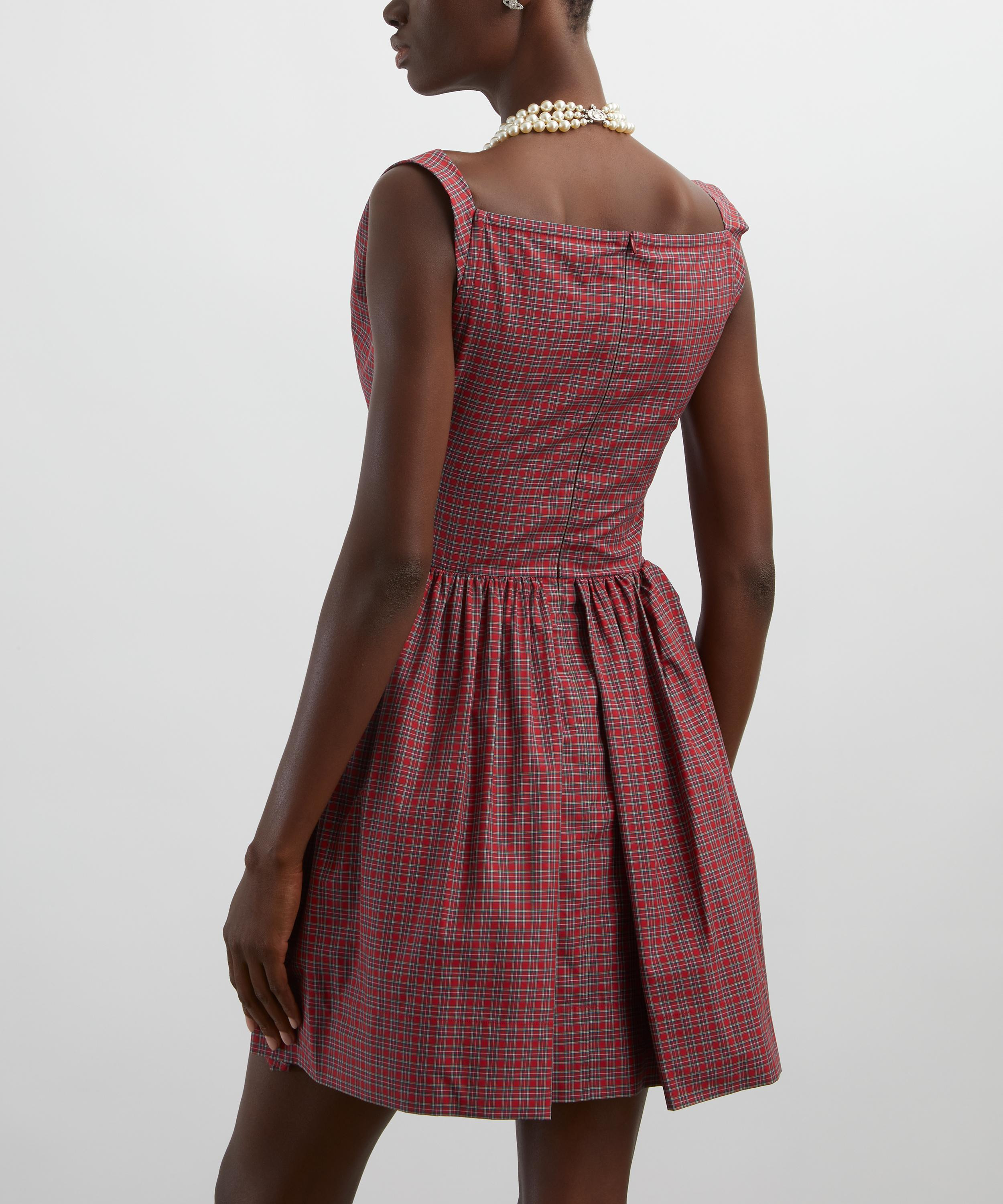 Red Mini Sunday Dress - 4