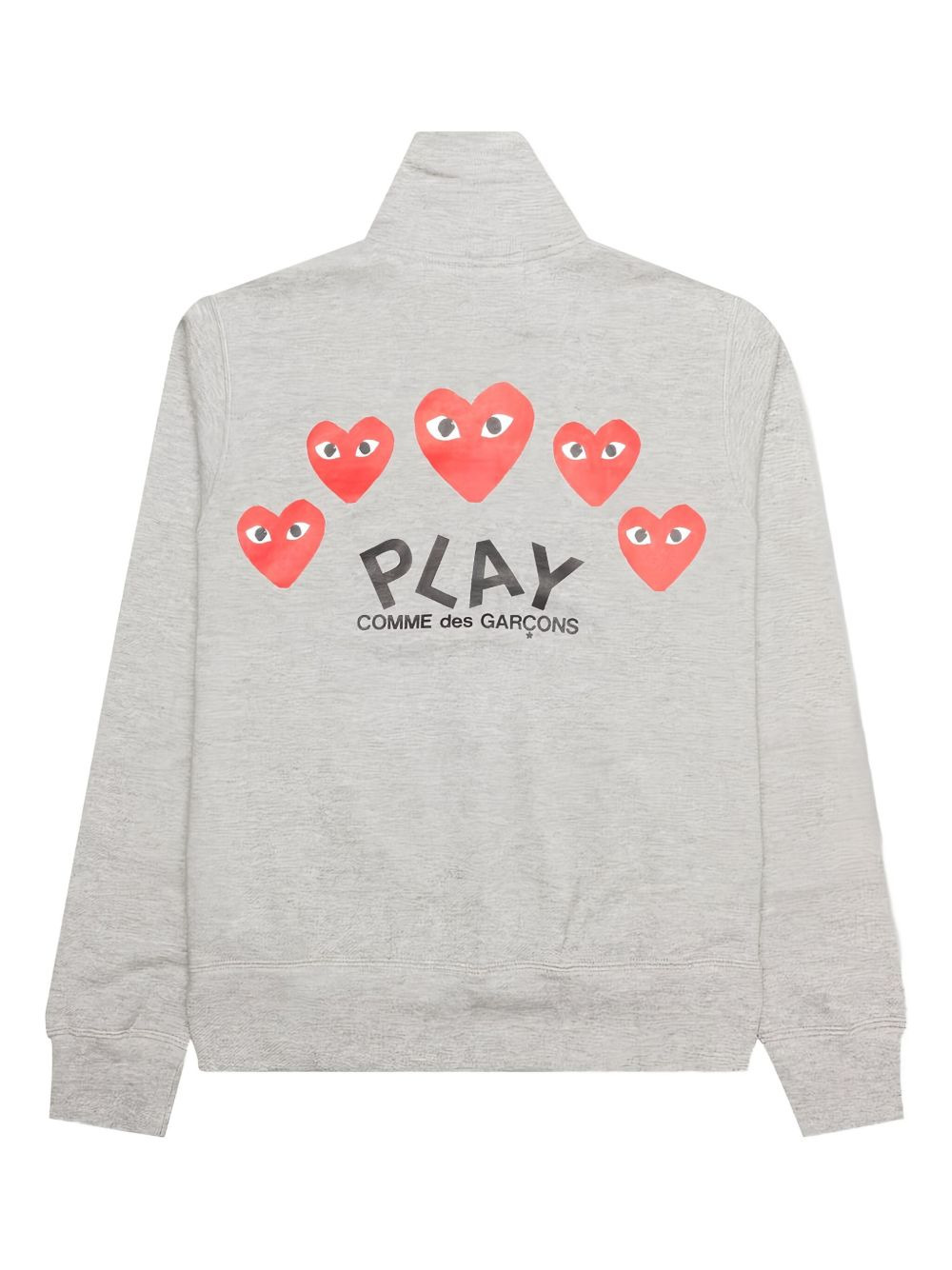 heart logo-patch track jacket - 2
