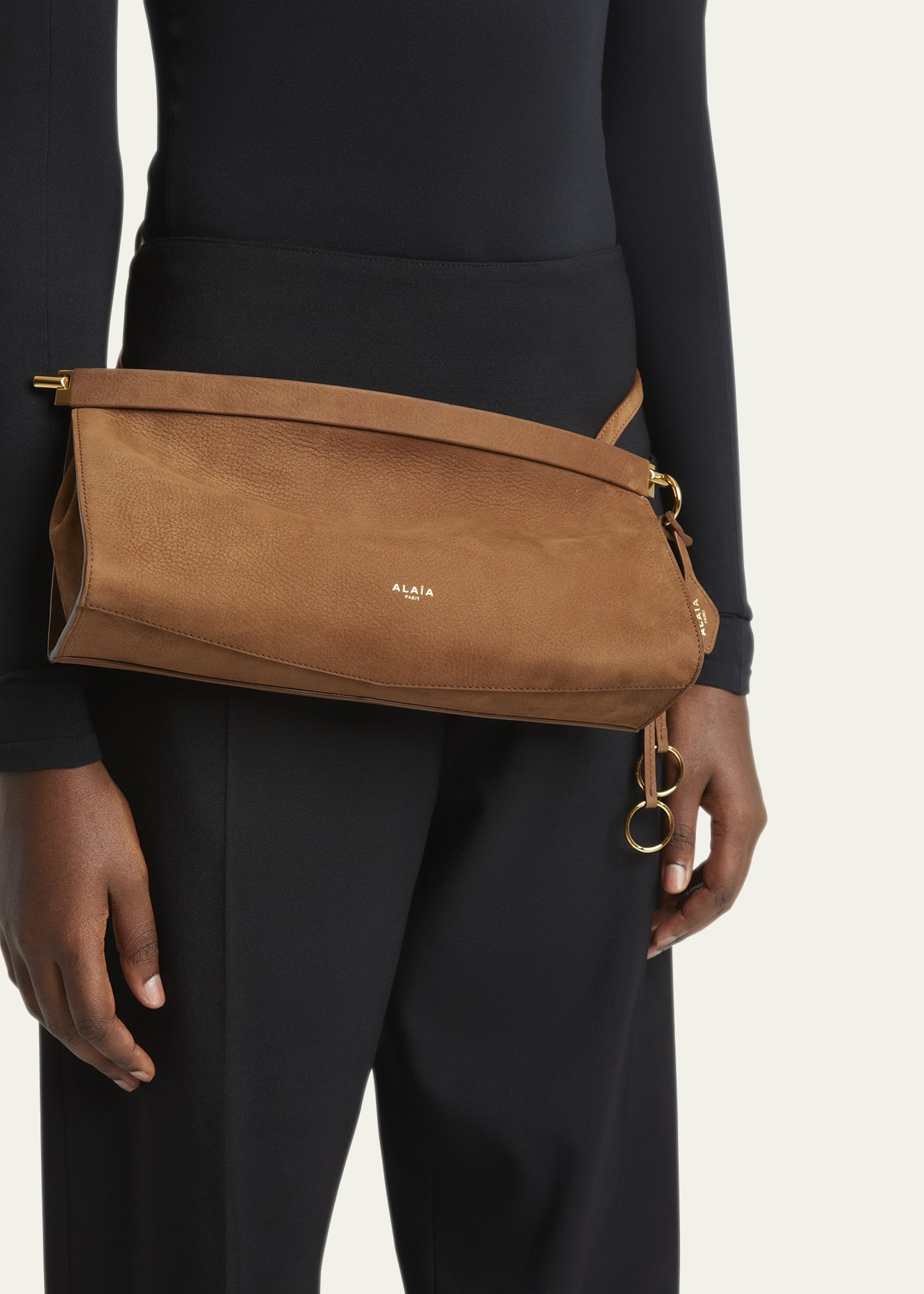 Le Click Medium Shoulder Bag in Leather - 2