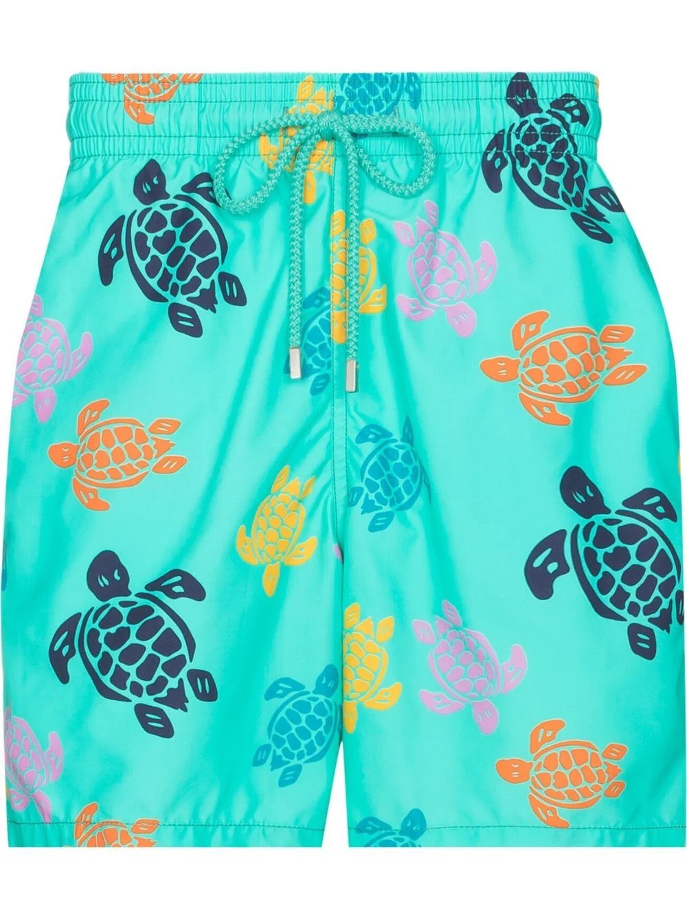 turtle-print swim shorts - 1