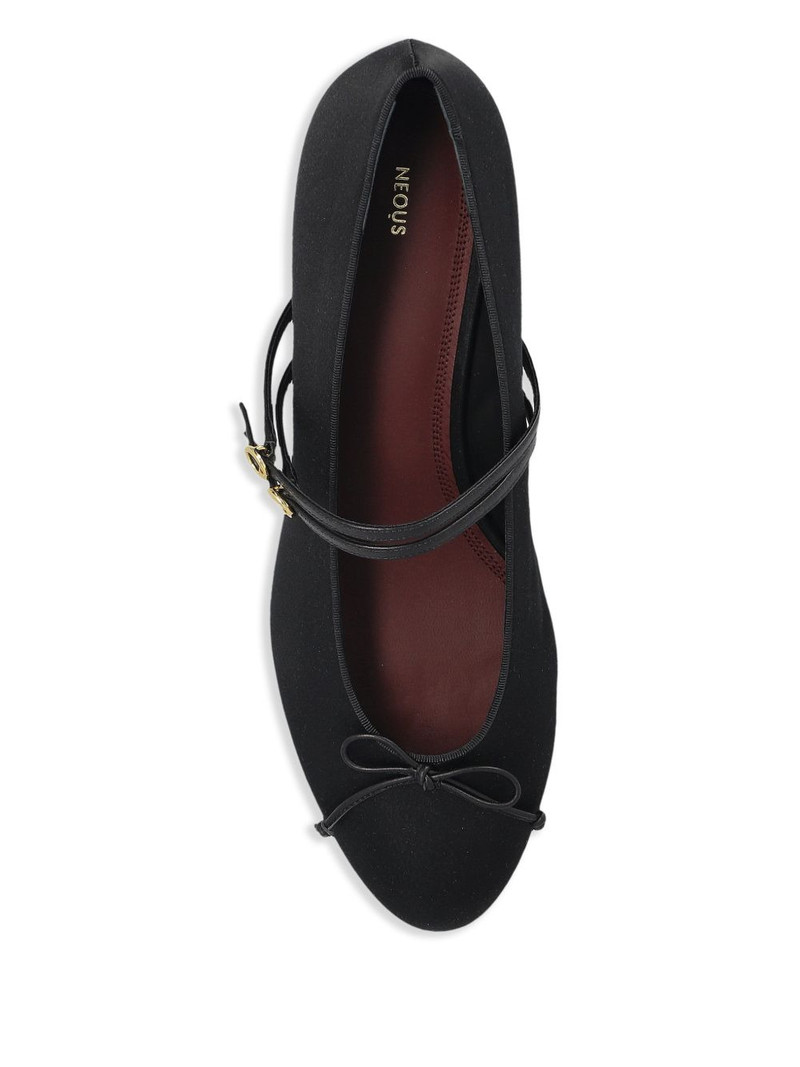 45mm Pha strap bow-detail pumps 4