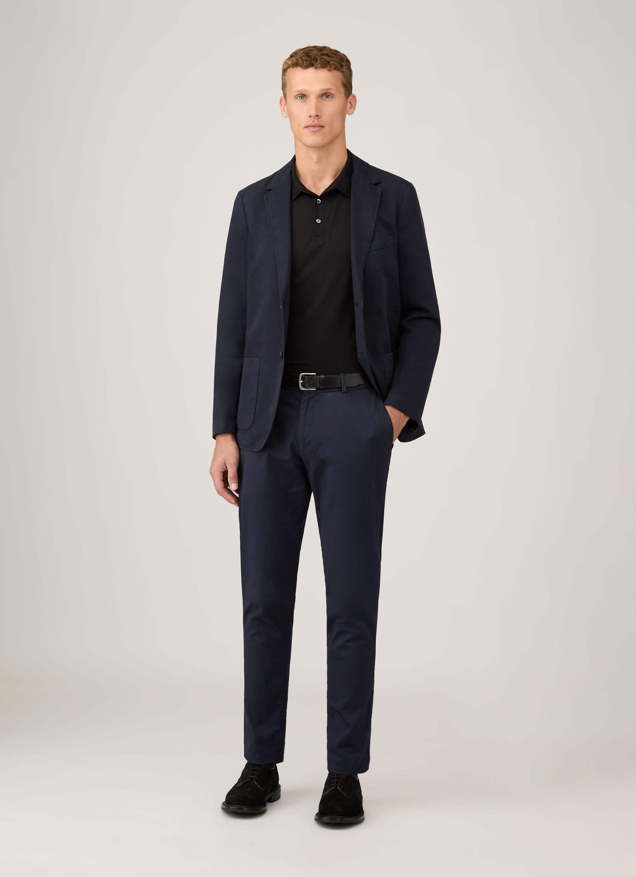 Cotton Linen Unstructured Blazer - 3