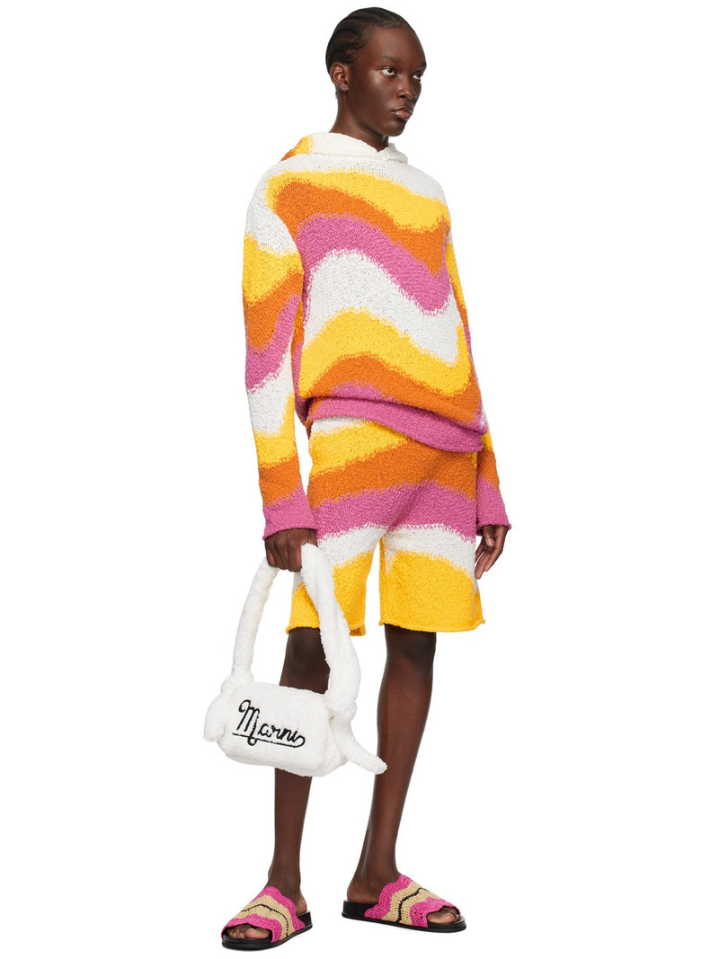 Marni Multicolor Intarsia Shorts outlook