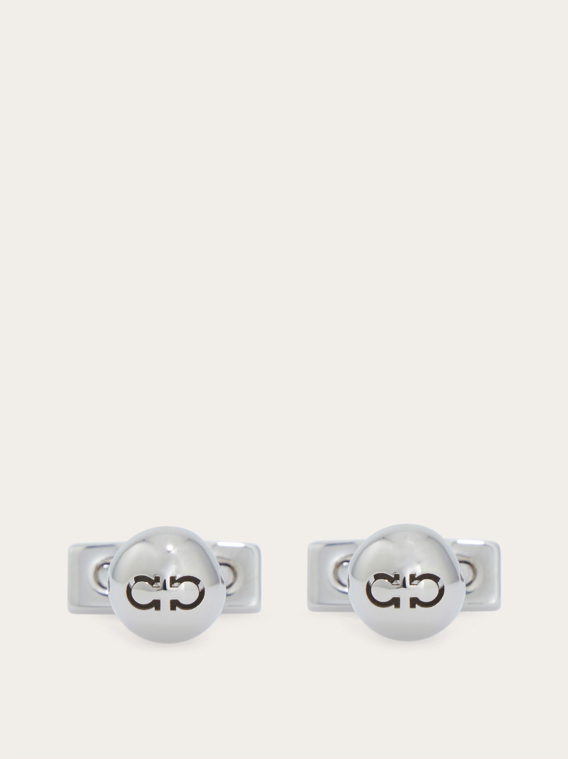 Gancini ball cufflinks - 1