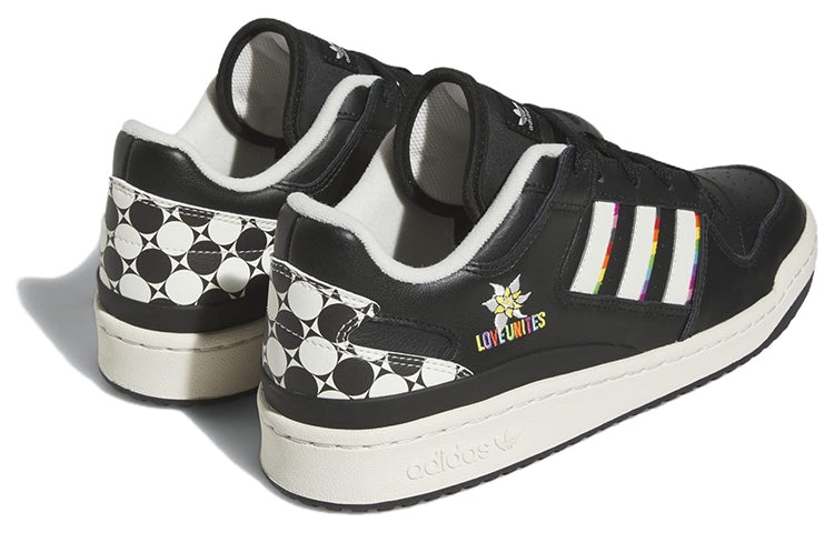 adidas Originals PRIDE RM Forum Low Shoes 'Black White' ID7491 - 4