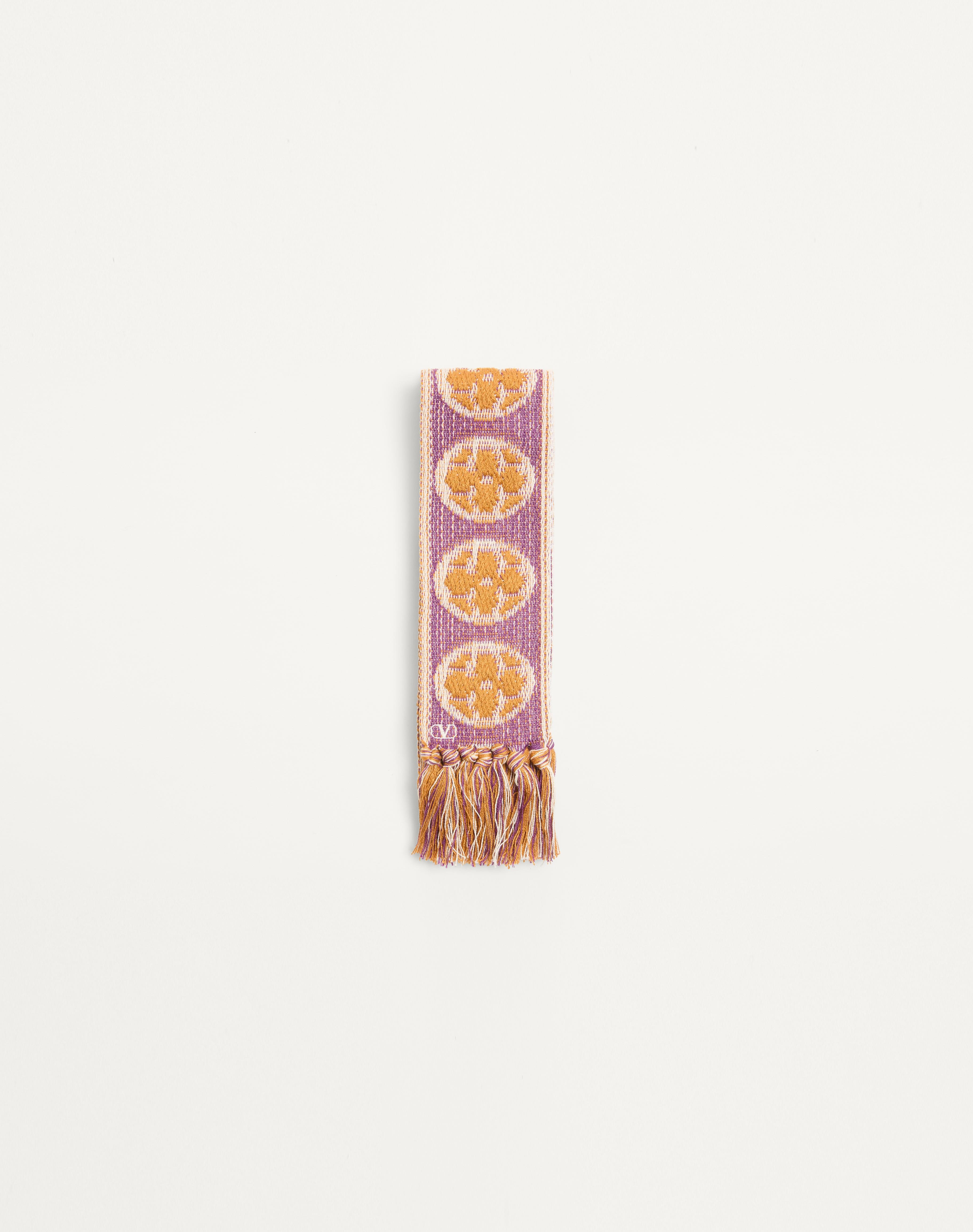 ANTIBES COTTON SCARF WITH FRINGE - 5