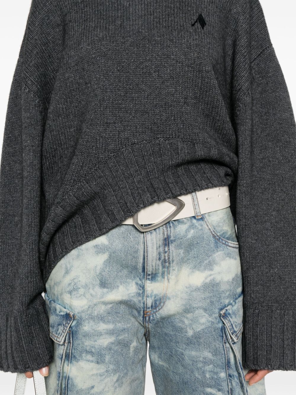ribbed-knit sweater - 5