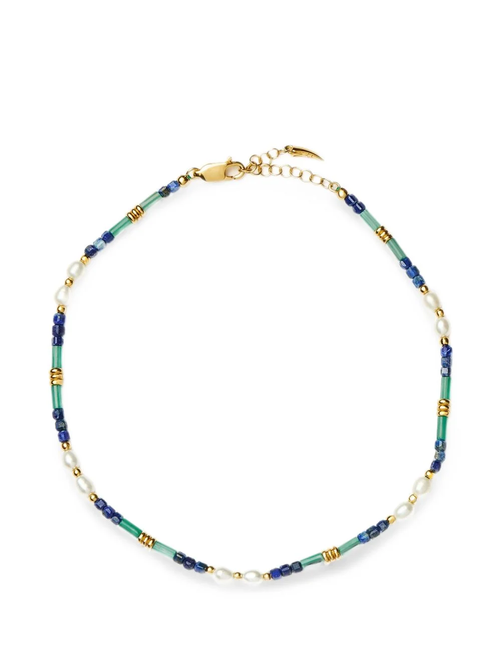 beaded pearl anklet - 1