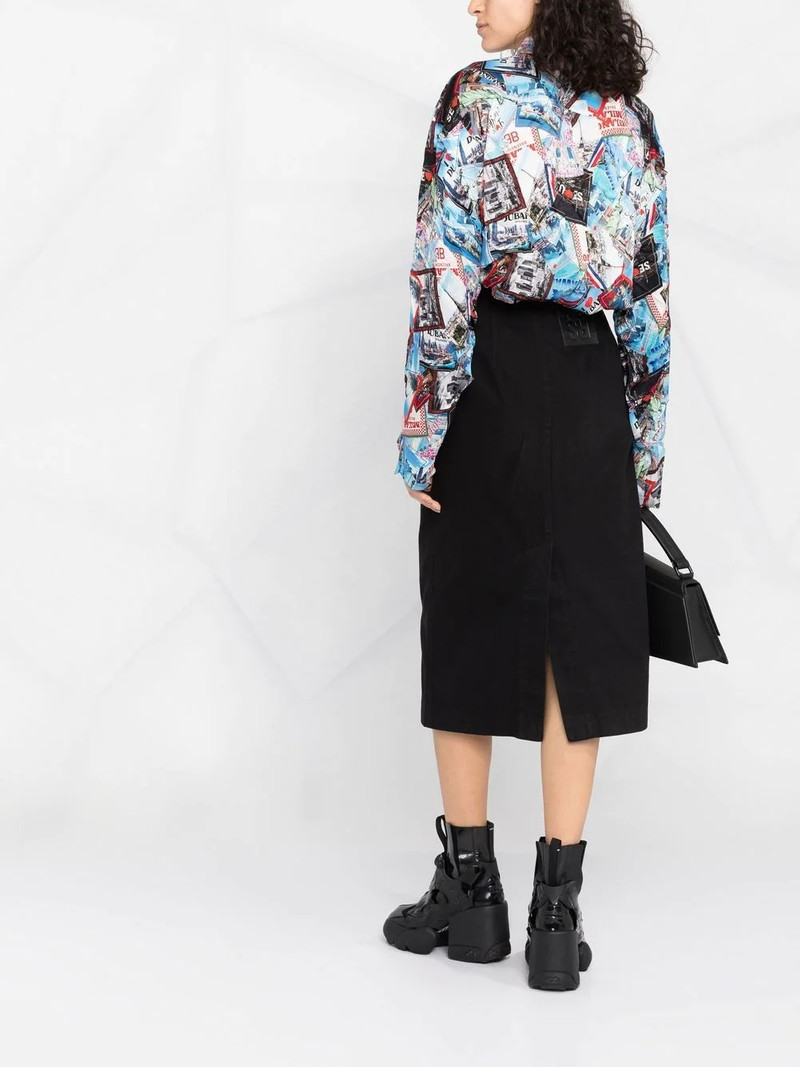 button-down midi skirt 6