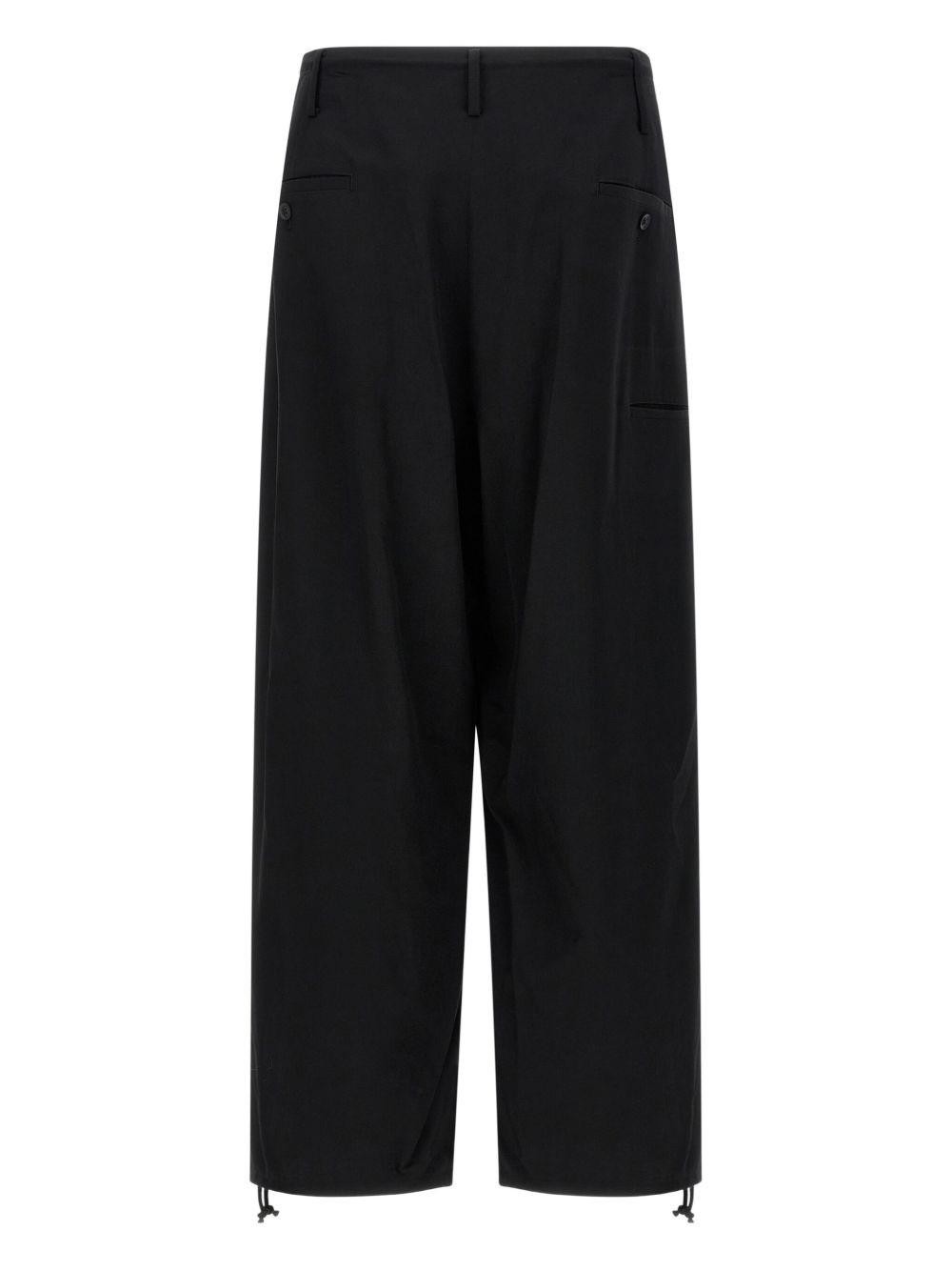 pleated drawstring trousers - 2