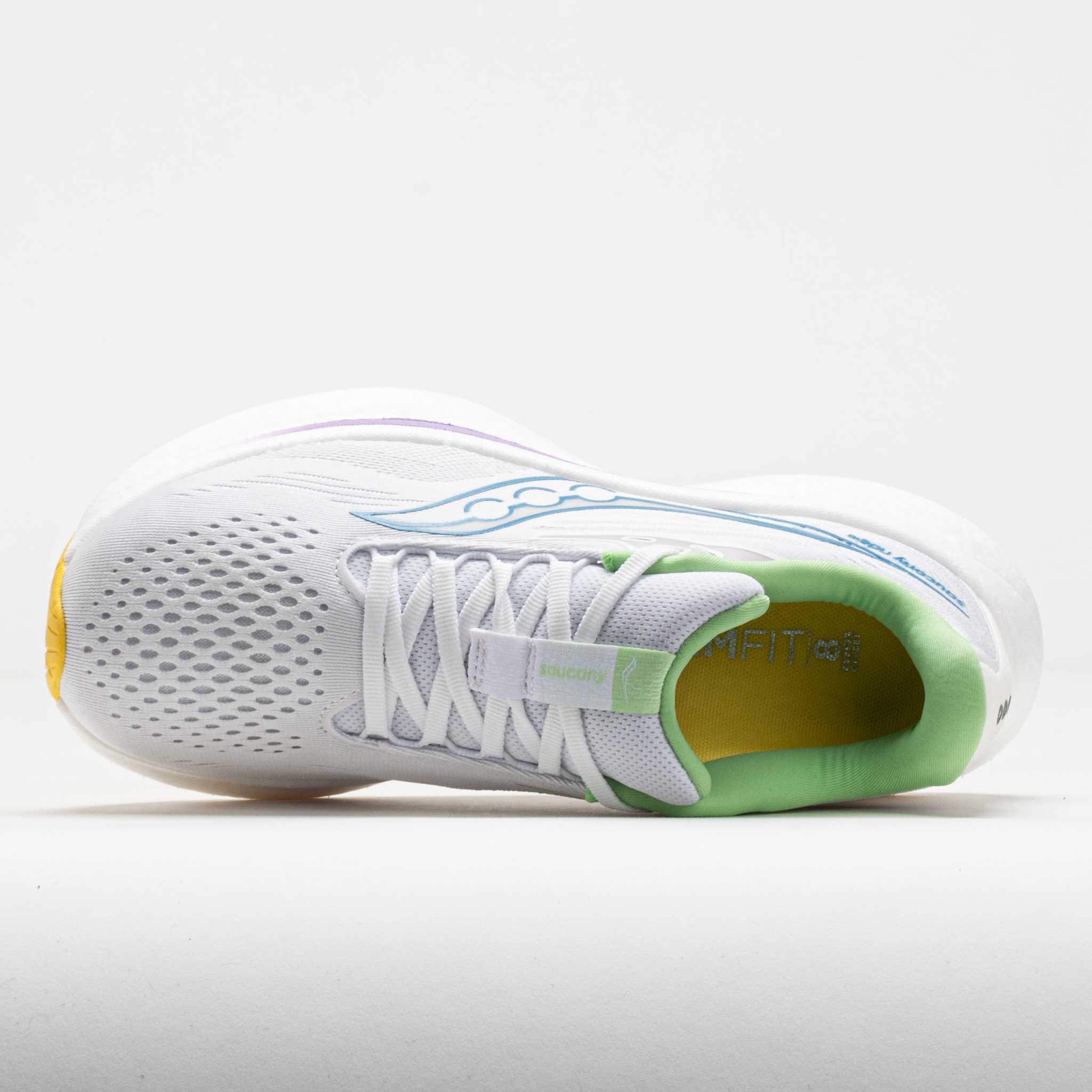 Saucony Ride 18 Women's White/Verbana - 3