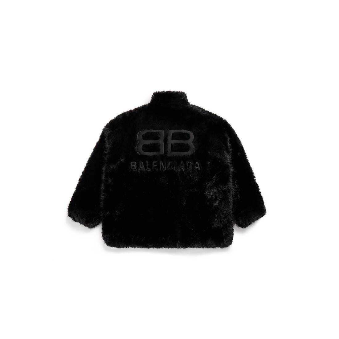 Extended Bb Balenciaga Zip-up Jacket in Black - 2