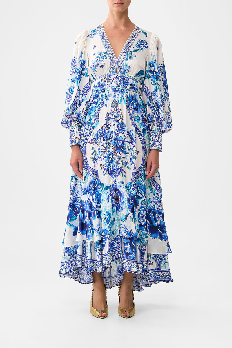 CAMILLA LONG BUTTON FRONT DRESS outlook