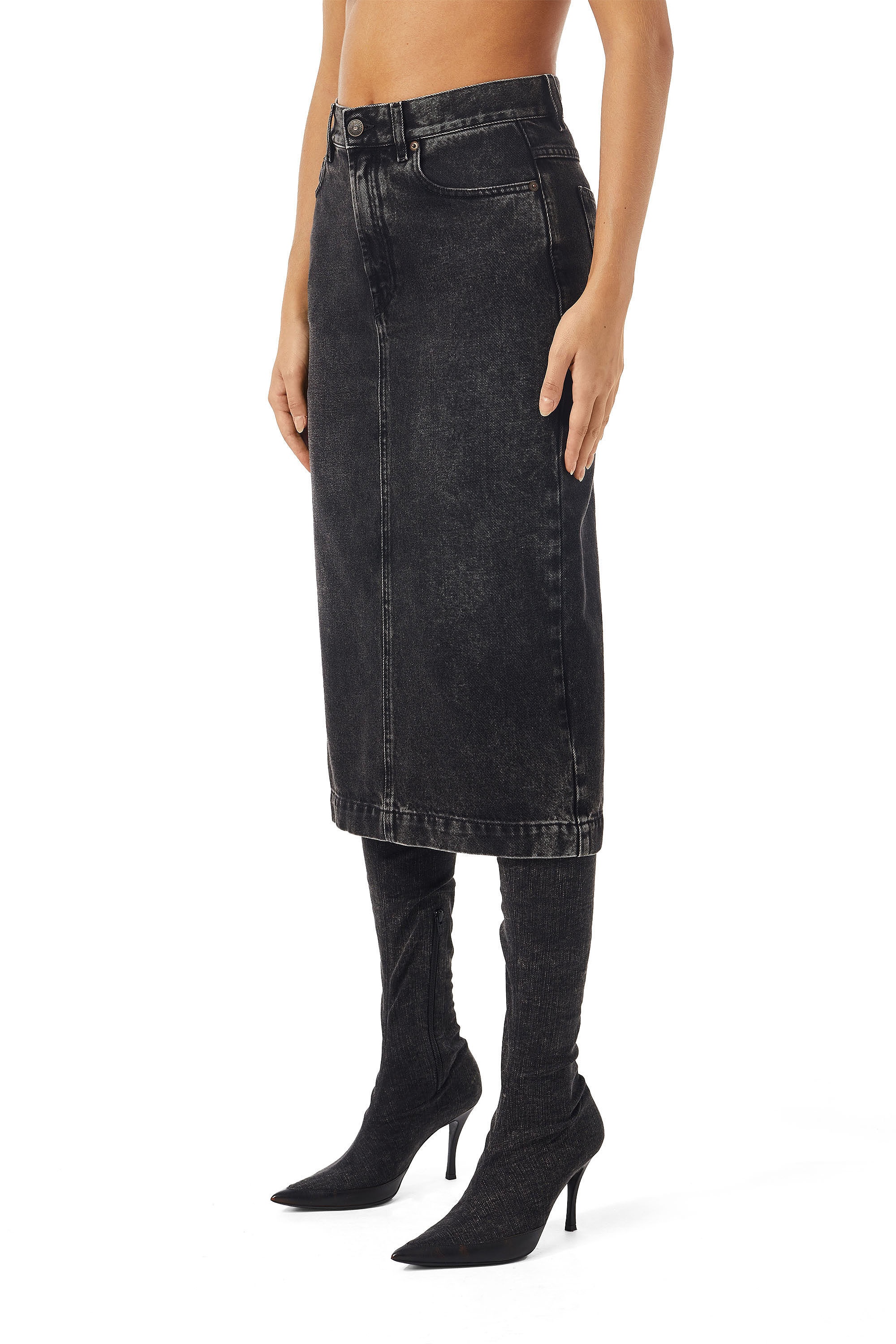 DE-RONNY PENCIL SKIRT - 5