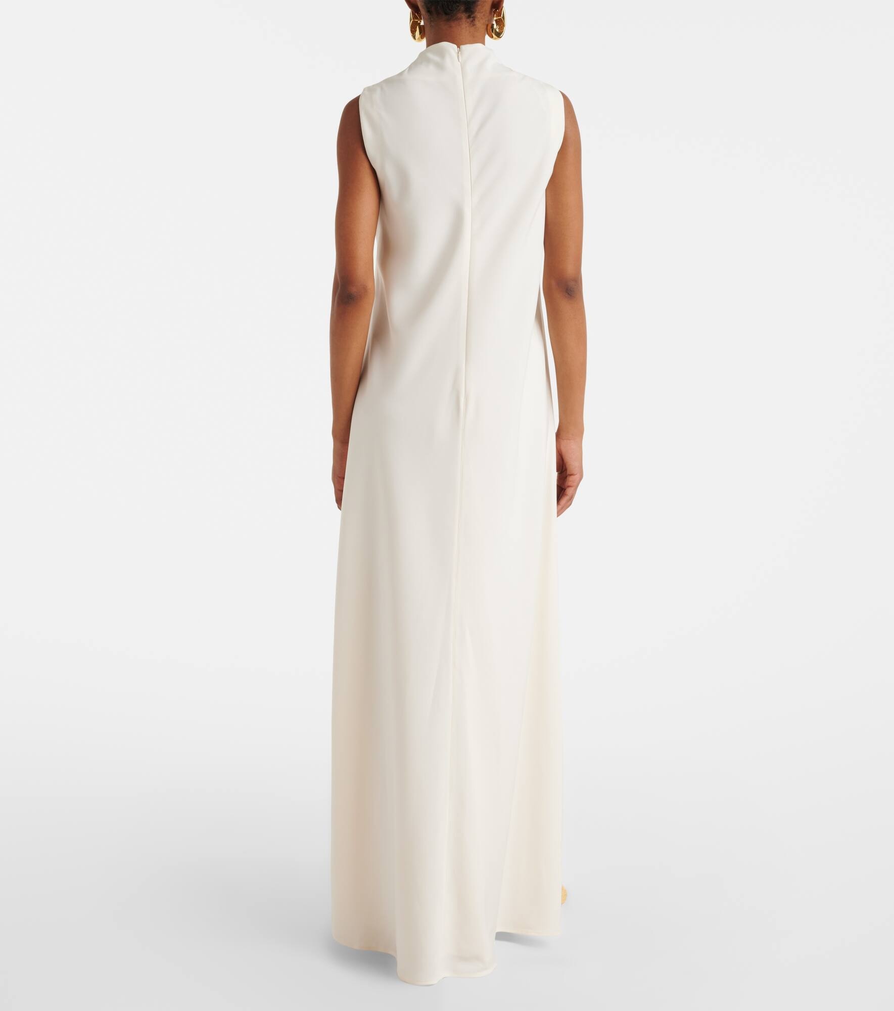 Araya crêpe maxi dress - 3