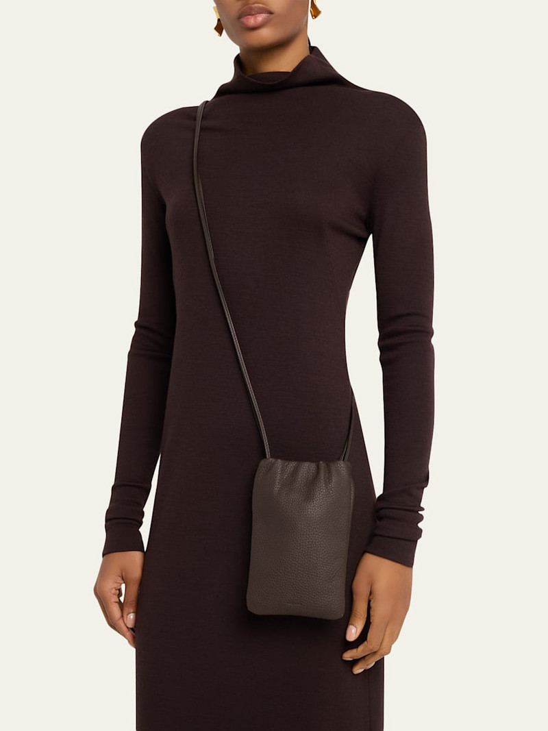 The Row Bourse Phone Case in Grain Leather outlook