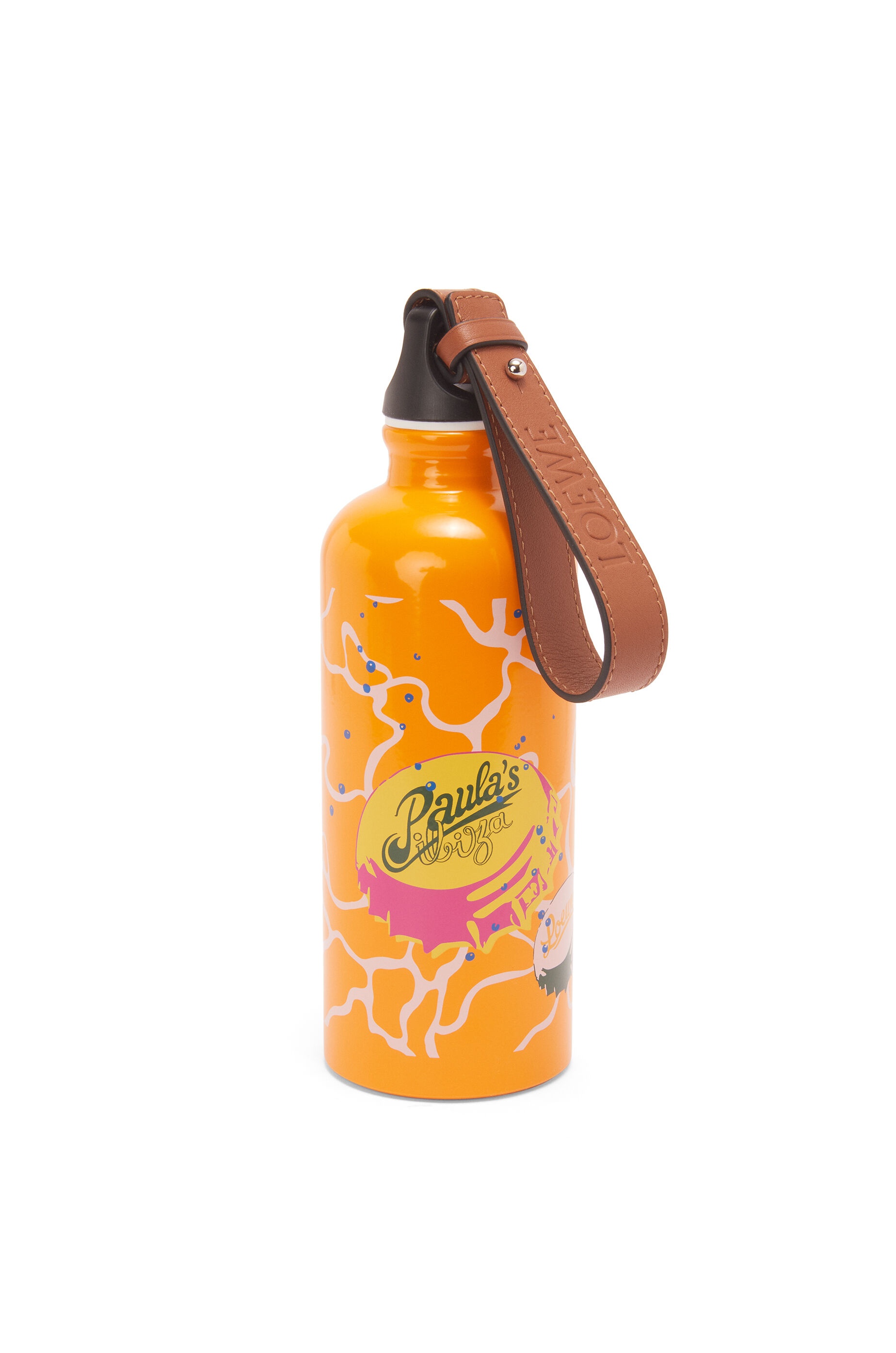 Caps bottle in aluminium and calfskin - 1