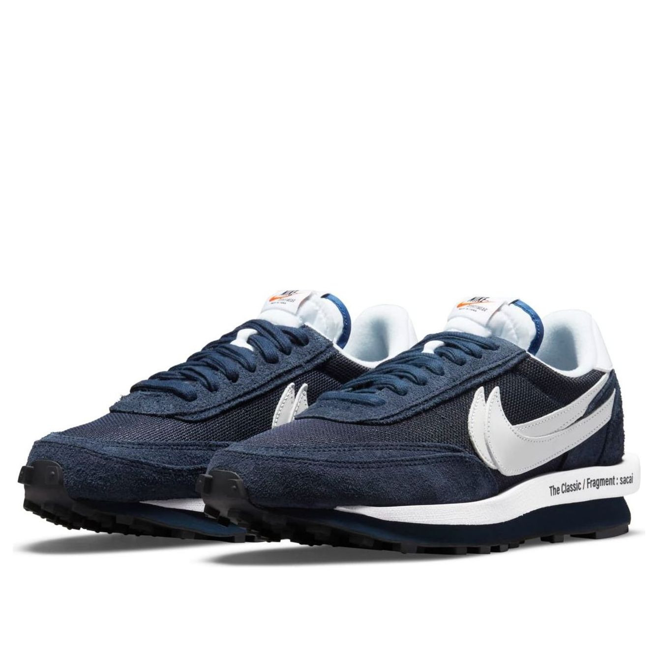 Nike Fragment Design x sacai x LDV Waffle 'Blackened Blue' DH2684-400 - 3