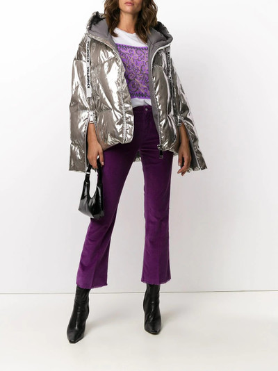 Khrisjoy oversized metallic puffer jacket outlook