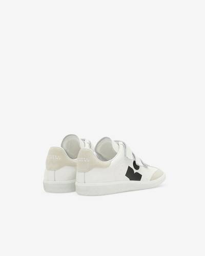 Isabel Marant BETH LOGO LEATHER SNEAKERS outlook