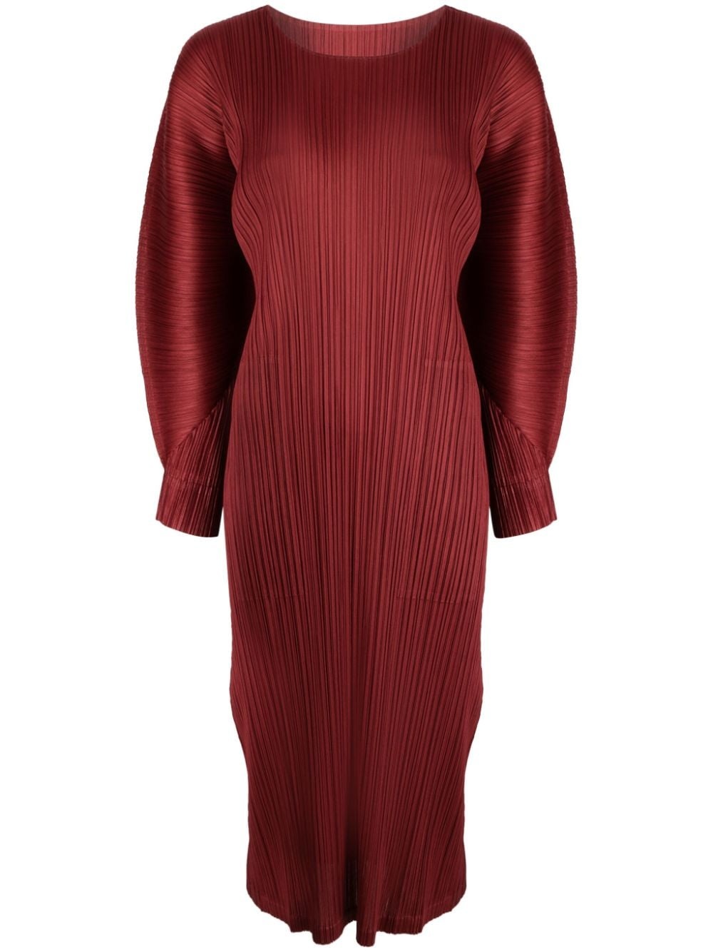 November plissÃ© midi dress - 1