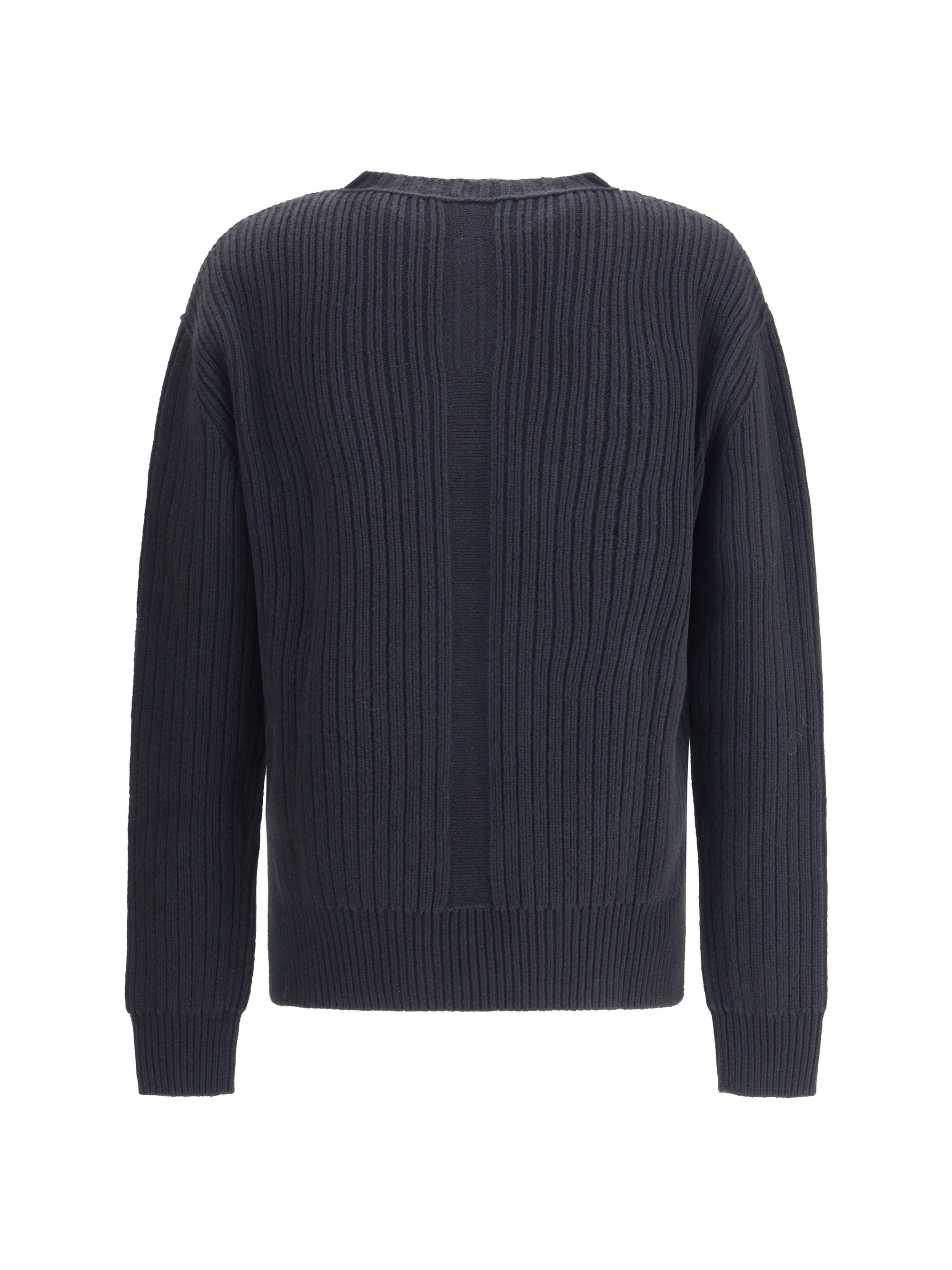 Rick Owens Men Ribbed Sweater - 2