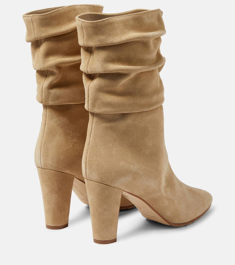 Manolo Blahnik Calasso suede ankle boots outlook
