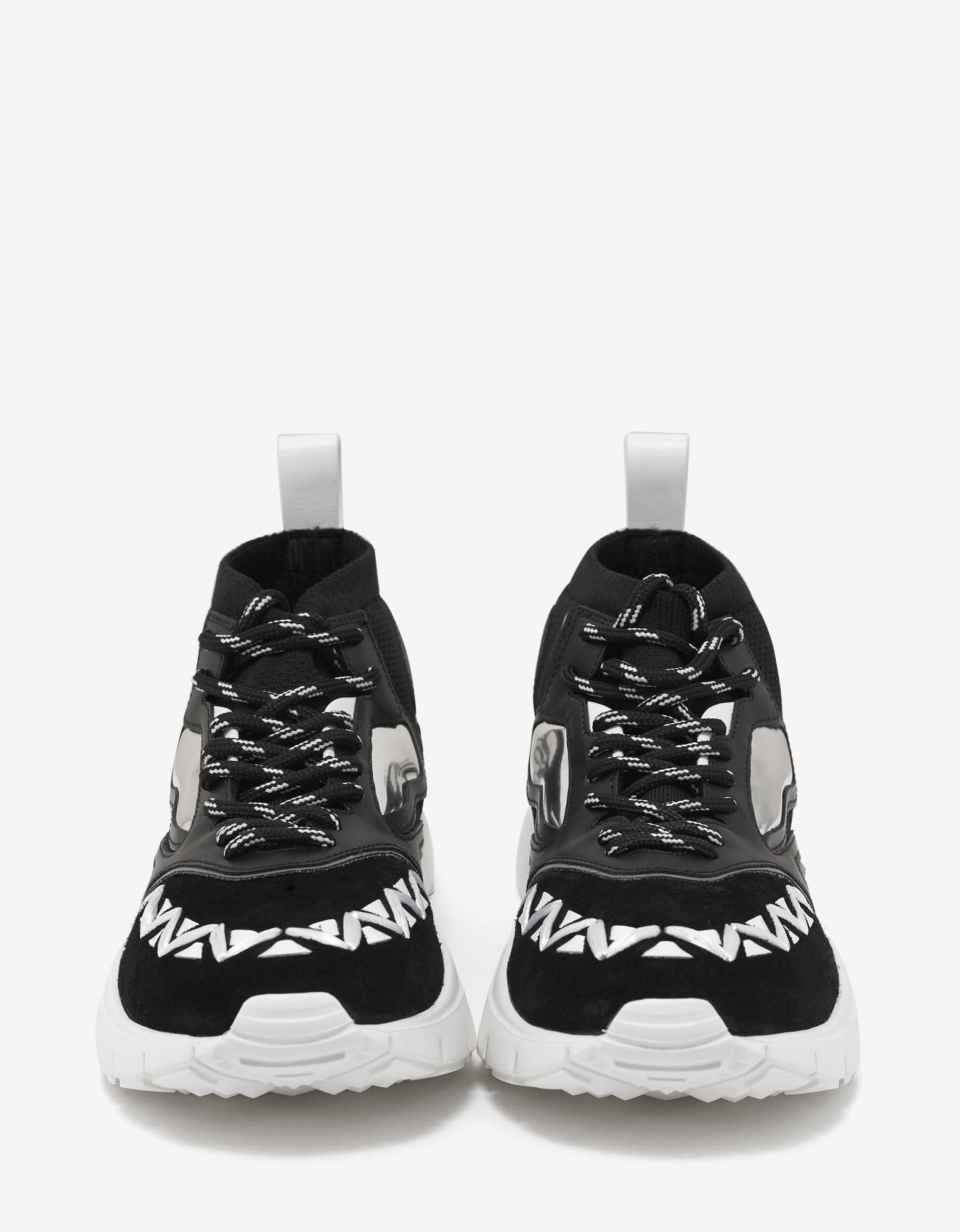 Valentino Heroes Reflex Black High Top Trainers - 4
