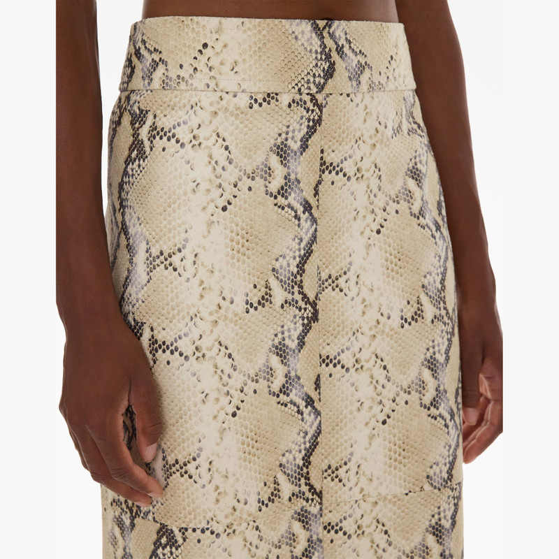 PYTHON-EMBOSSED LEATHER TANK TOP 6