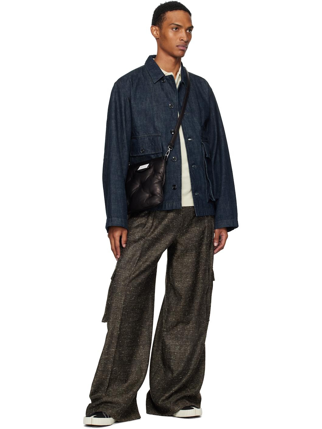 Black Glam Slam Flat Pocket Bag - 4