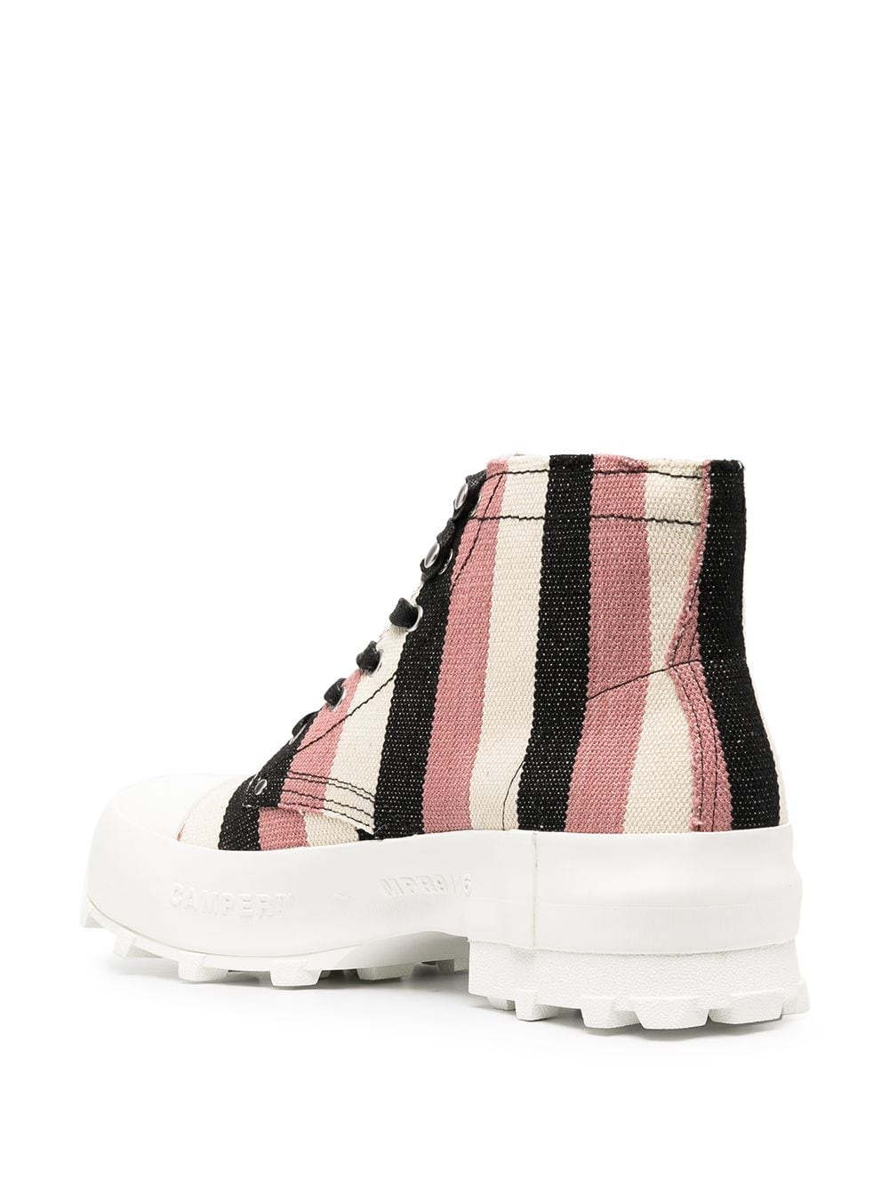 Traktori striped ankle boots - 3