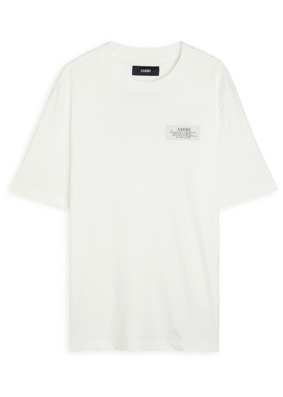 Amiri Spirit Logo Cotton T-shirt - 1