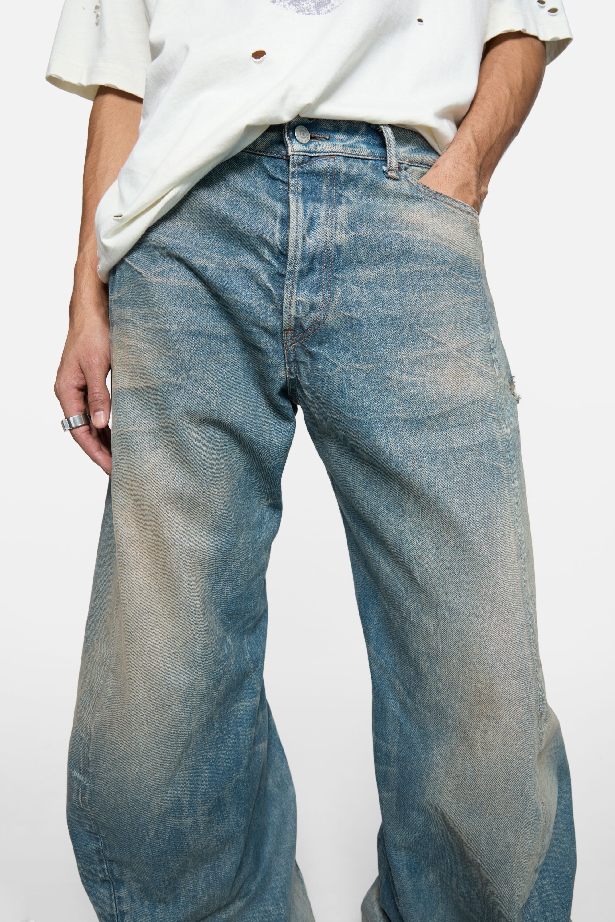 Relaxed fit jeans - 2006 - Mid blue - 6