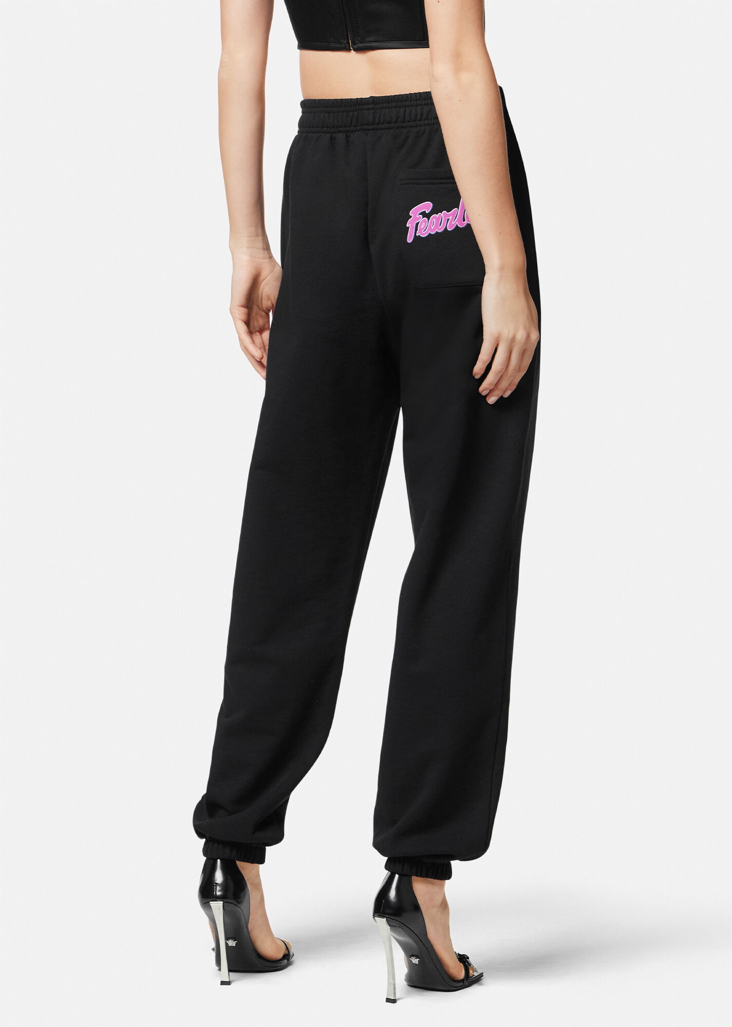 "Fearless" Varsity Logo Sweatpants - 4