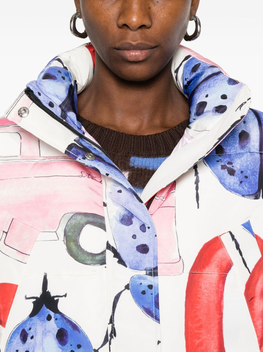 beetle-print jacket - 5
