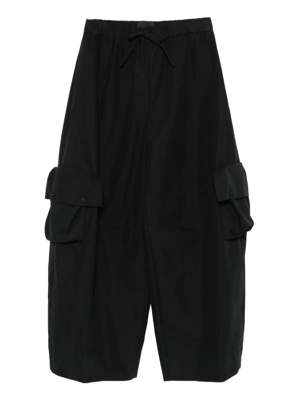 drawstring-fastening multi-pockets trousers - 1