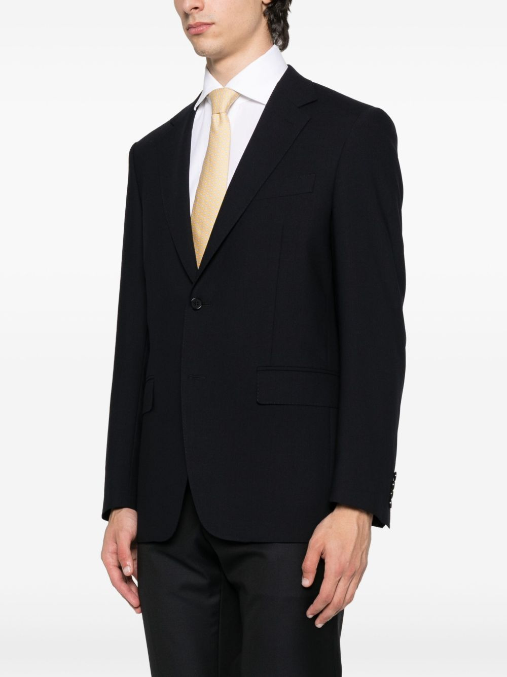 two-button wool jacket - 3
