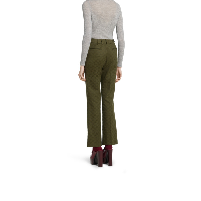 GG canvas pants 4