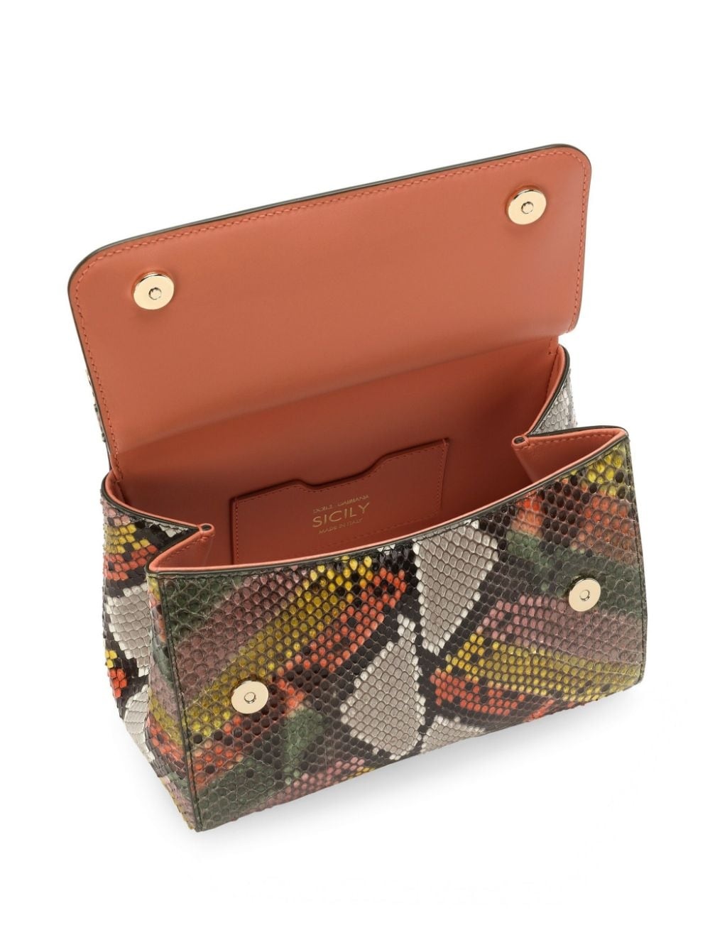 Sicily leather tote bag - 5