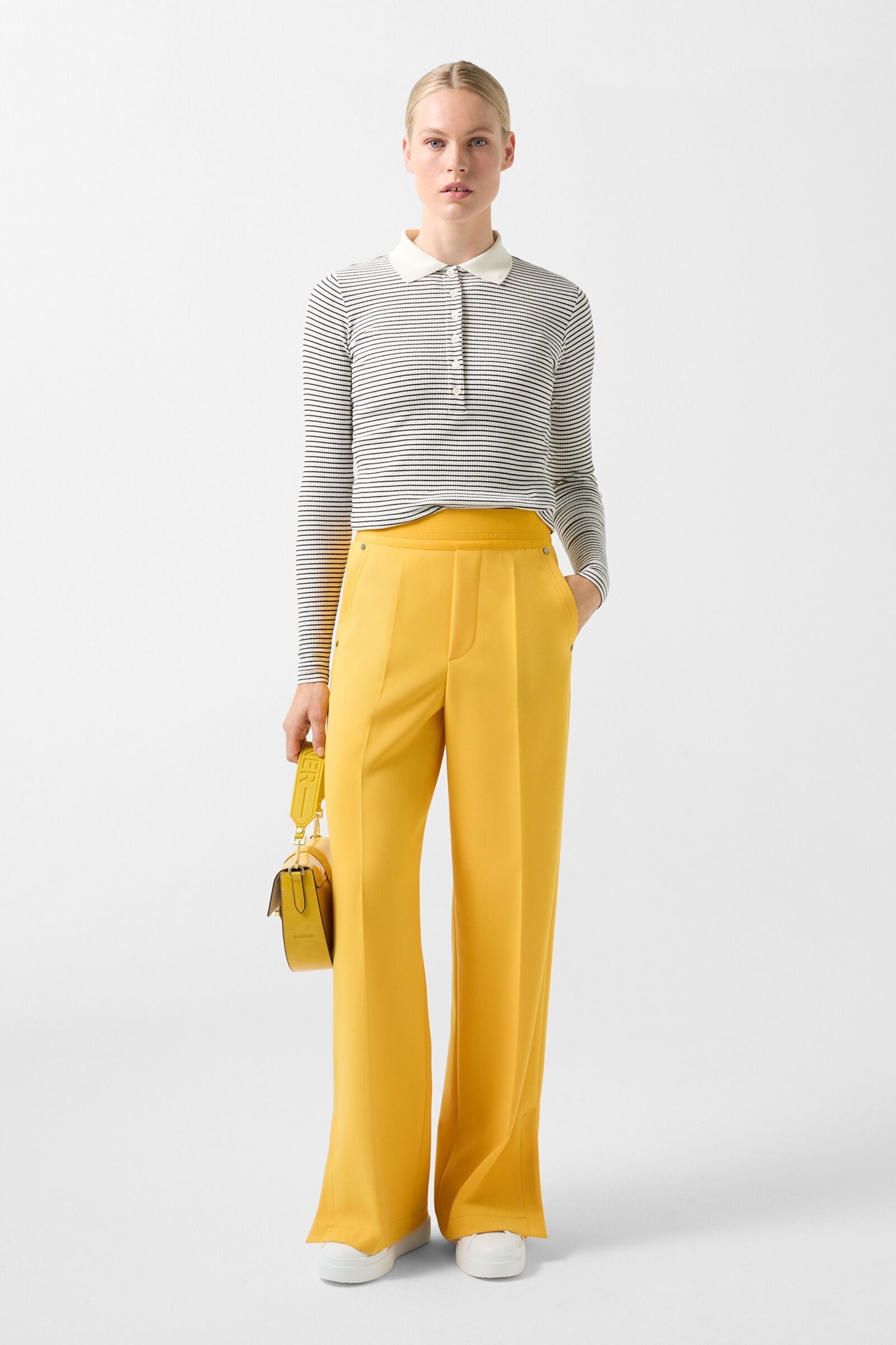 Ylvi Marlene pants in Mustard yellow - 4