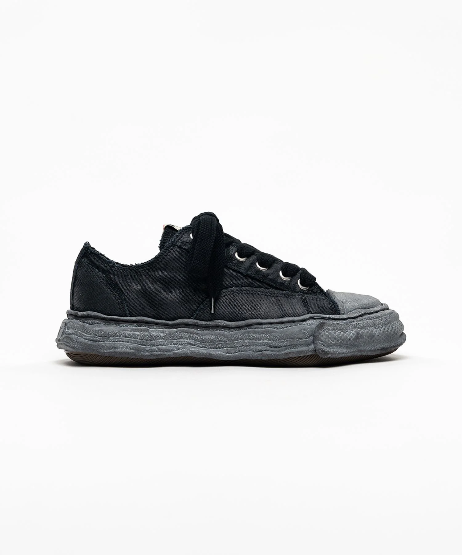 "PETERSON23" OG Sole Brushed Twill Low-top Sneakers - 1