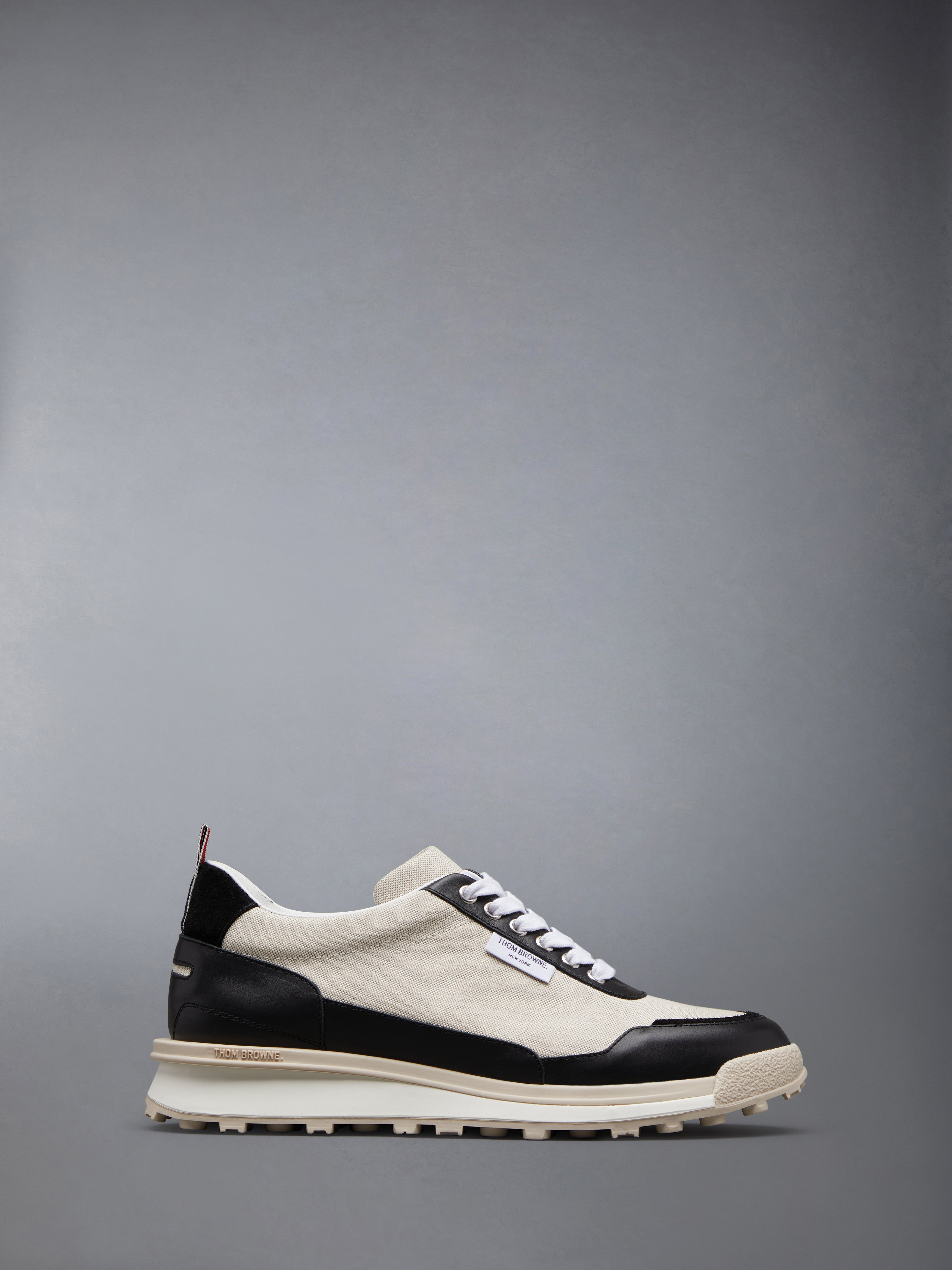 Alumni panelled lace-up sneakers - 1