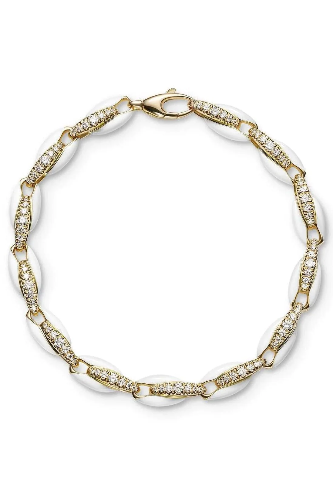 White Ada Diamond Bracelet - 1