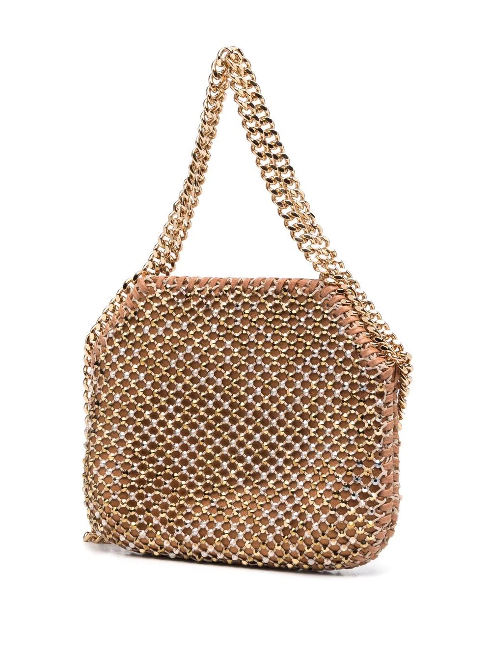 Falabella crystal mesh crossbody bag - 3