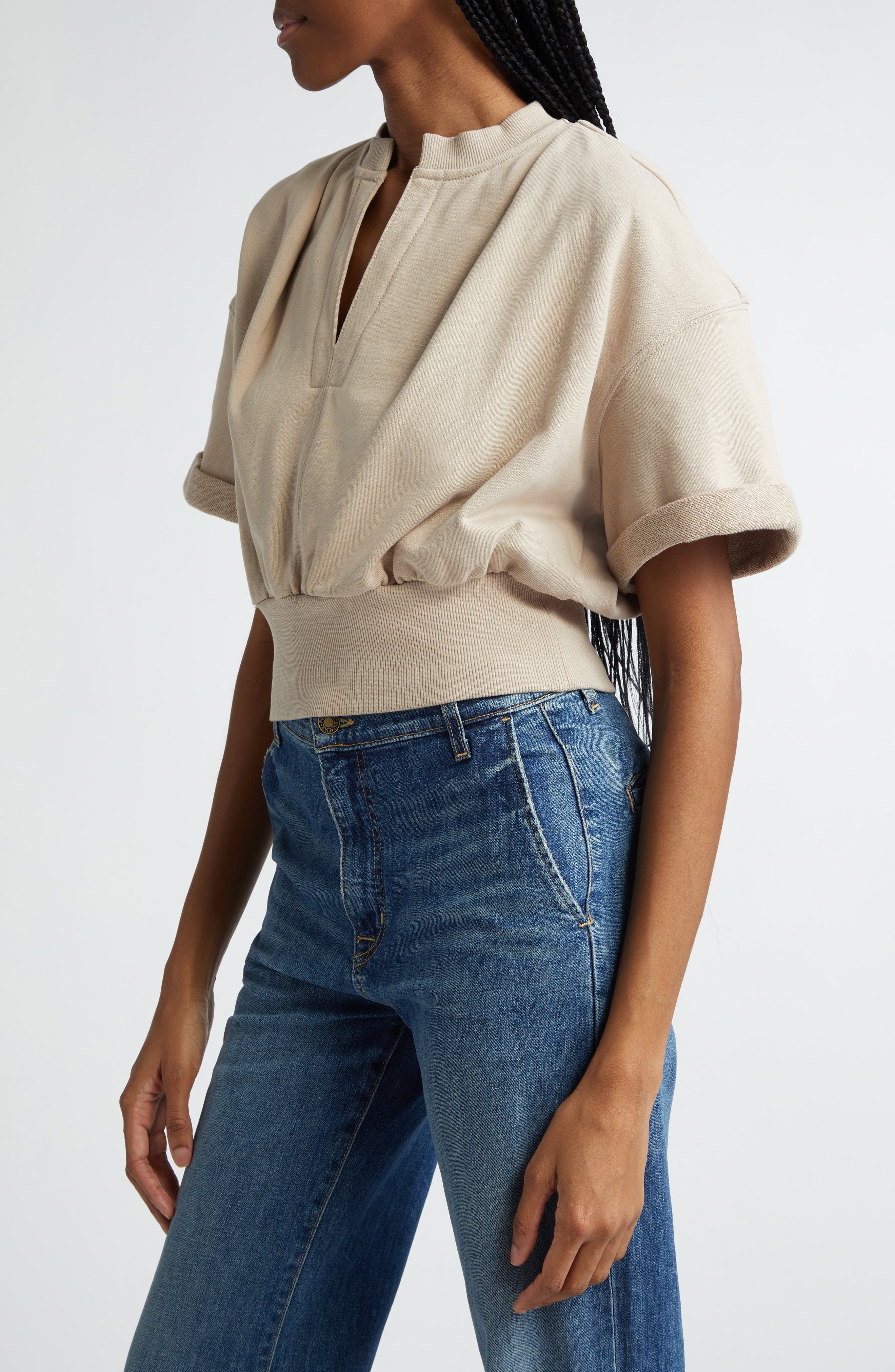 Crop Sweatshirt - 3