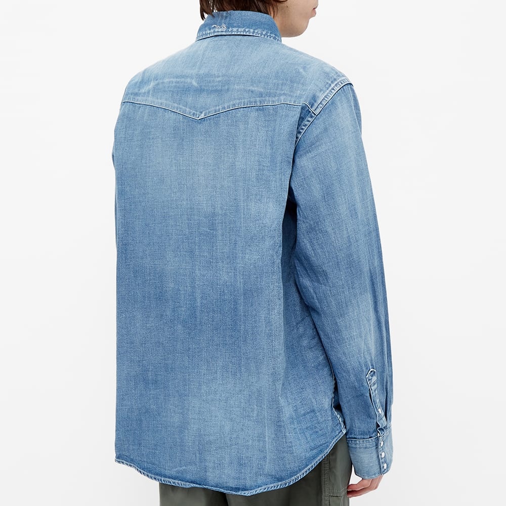 Visvim Social Sculpture Damaged Shirt - 6