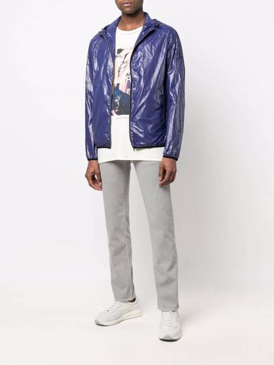 Herno zip-up hooded jacket outlook