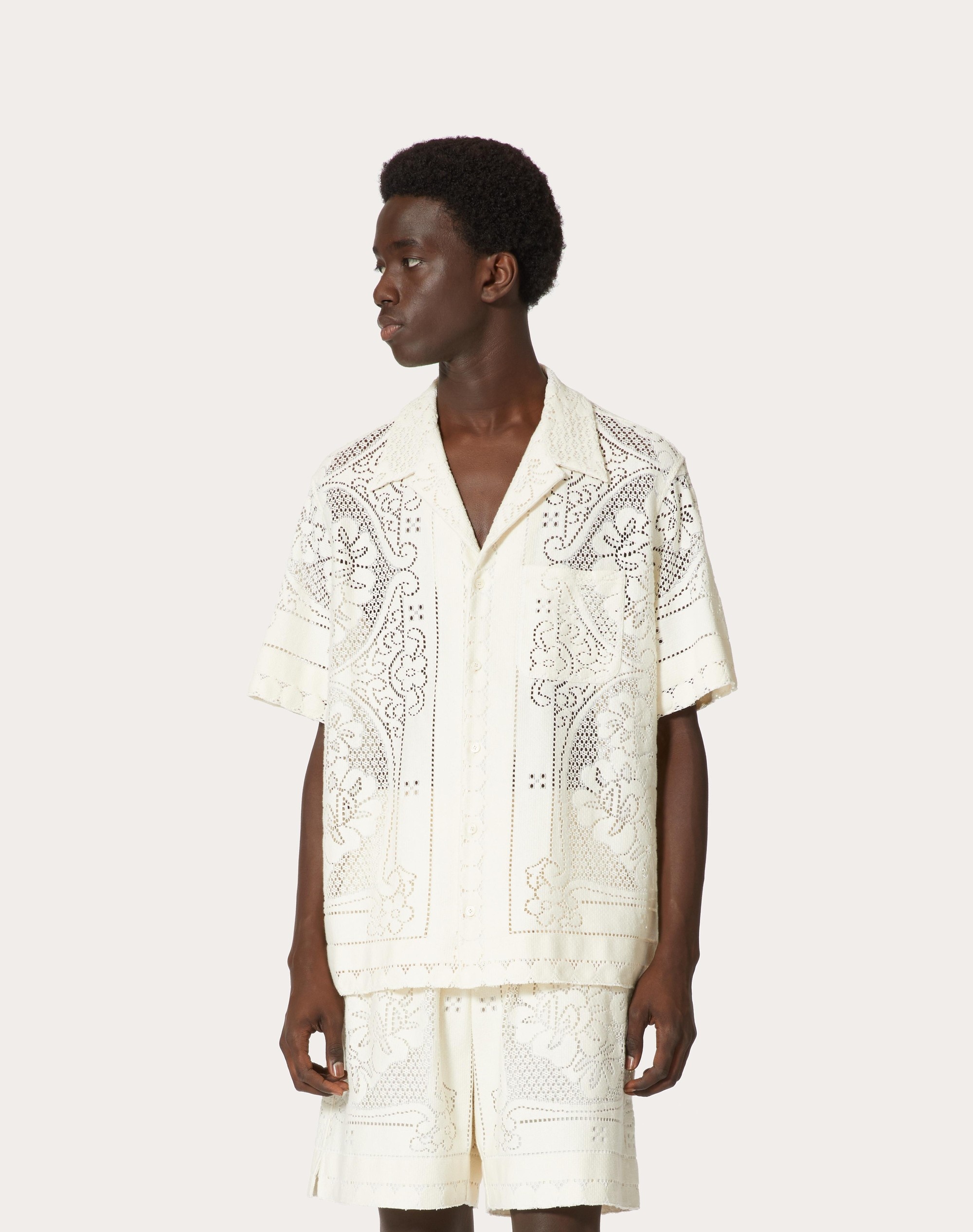 GUIPURE LACE SHIRT - 3