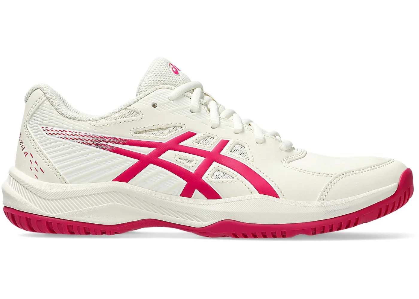 ASICS Court Slide 4 Cream Bright Rose (Women's) - 1