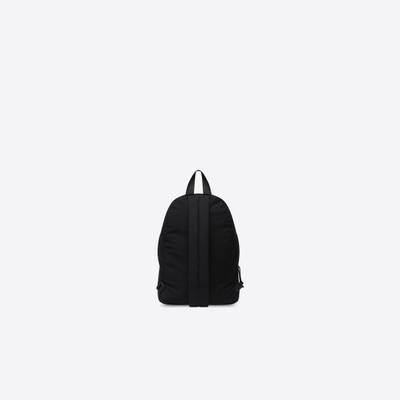 BALENCIAGA Men's The Simpsons Tm & © 20th Television Explorer Small One Strap Backpack In Jersey in Black outlook